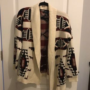 Forever 21 Aztec Print Cardigan